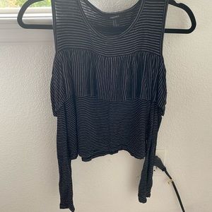 Forever 21 Black long sleeve Medium